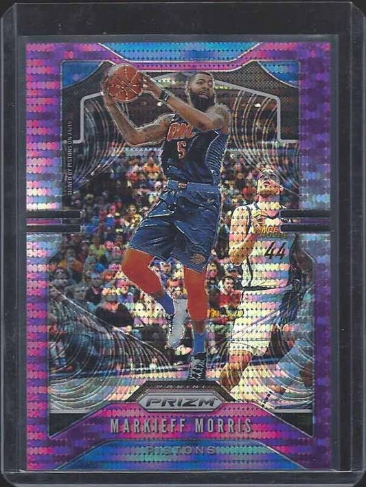 MARKIEFF MORRIS 2019-20 PANINI PRIZM PURPLE PULSAR PRIZMS #D 13/35