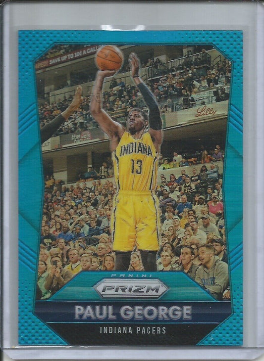 PAUL GEORGE 2015-16 PANINI PRIZM LIGHT BLUE PRIZM #D 12/199 CARD 62