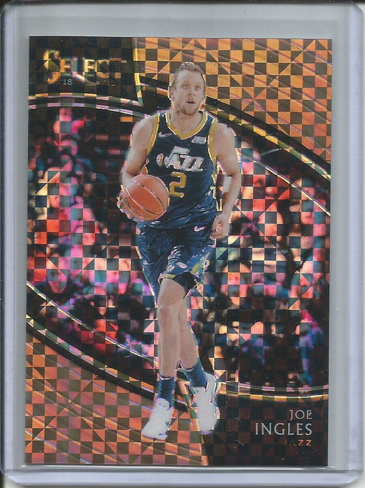 JOE INGLES 2018-19 SELECT COURTSIDE LEVEL COPPER PRIZMS #D 8/60