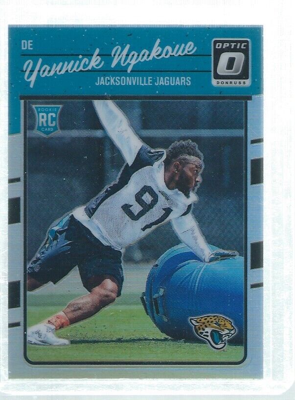 YANNICK NGAKOUE 2016 DONRUSS OPTIC SILVER HOLO ROOKIE RC #150