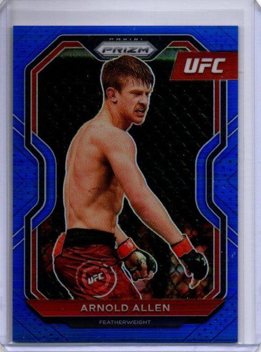 ARNOLD ALLEN 2021 PANINI PRIZM UFC BLUE PRIZM #D 2/199