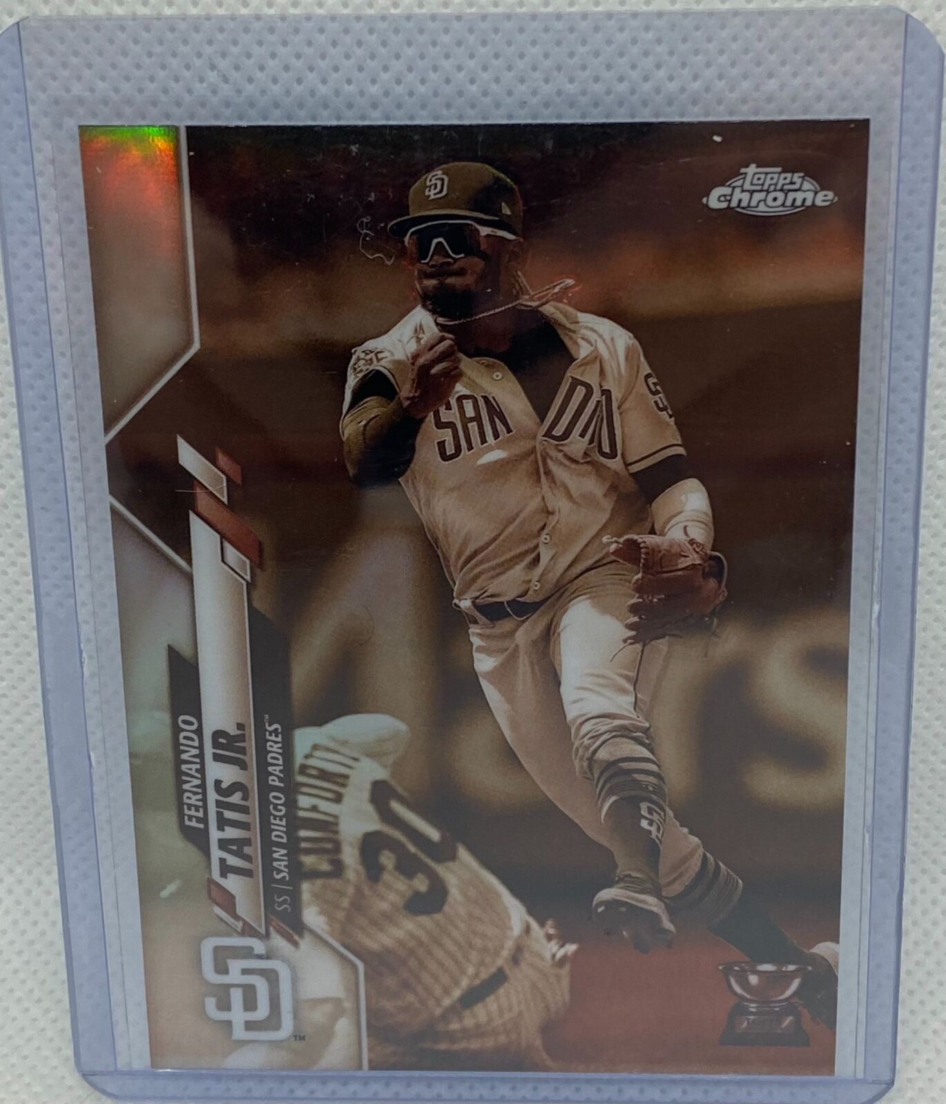 FERNANDO TATIS JR. 2020 TOPPS CHROME SEPIA REFRACTOR #84