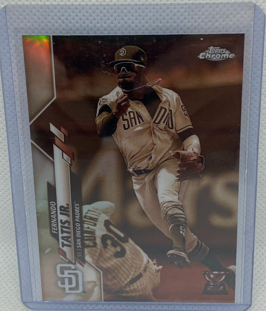 FERNANDO TATIS JR. 2020 TOPPS CHROME SEPIA REFRACTOR #84