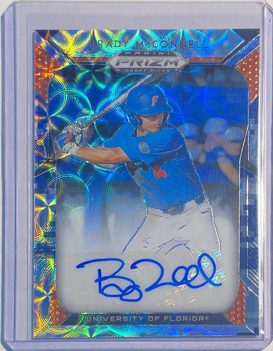 BRADY MCCONNELL 2019 PANINI PRIZM DRAFT PICKS PROSPECT CAMO AUTO PRIZM #D 11/25