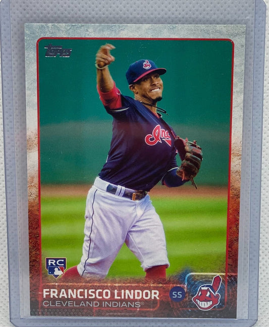 FRANCISO LINDOR 2015 TOPPS UPDATE RC #US82