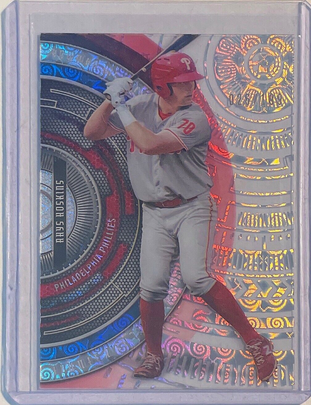 RHYS HOSKINS 2017 BOWMAN HIGH TEK PROSPECT ACETATE DIFFRACTOR #D 26/199