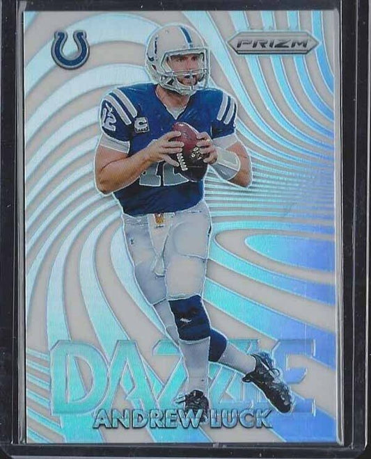 ANDREW LUCK 2016 PANINI PRIZM WHITE DAZZLE PRIZMS SSP SHORT PRINT #8