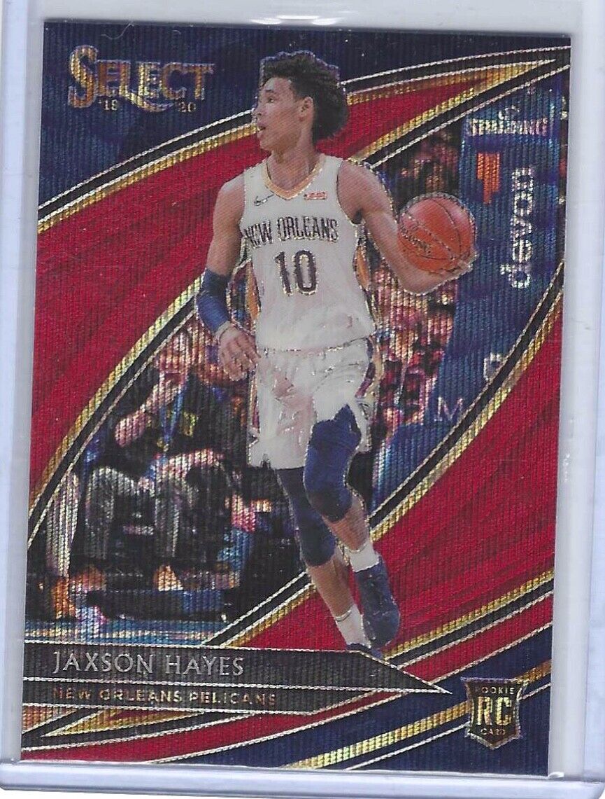JAXSON HAYES 2019-20 PANINI SELECT COURTSIDE LEVEL RED WAVE PRIZM RC SSP #258