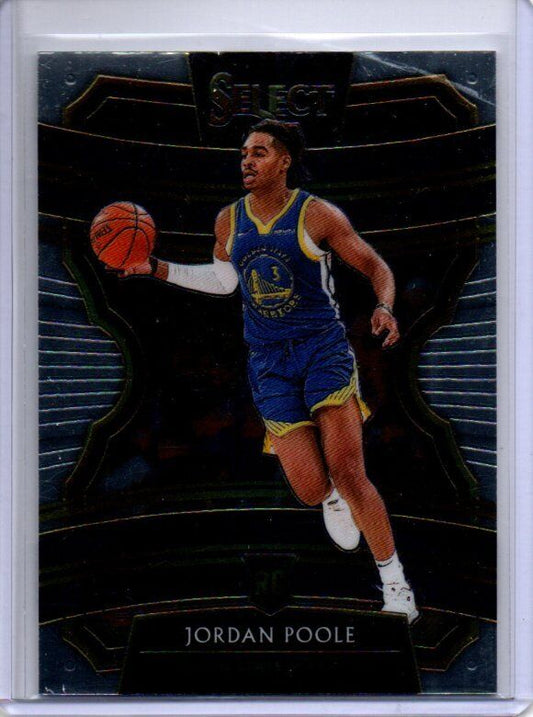 JORDAN POOLE 2019-20 PANINI SELECT TRUE ROOKIE RC #94