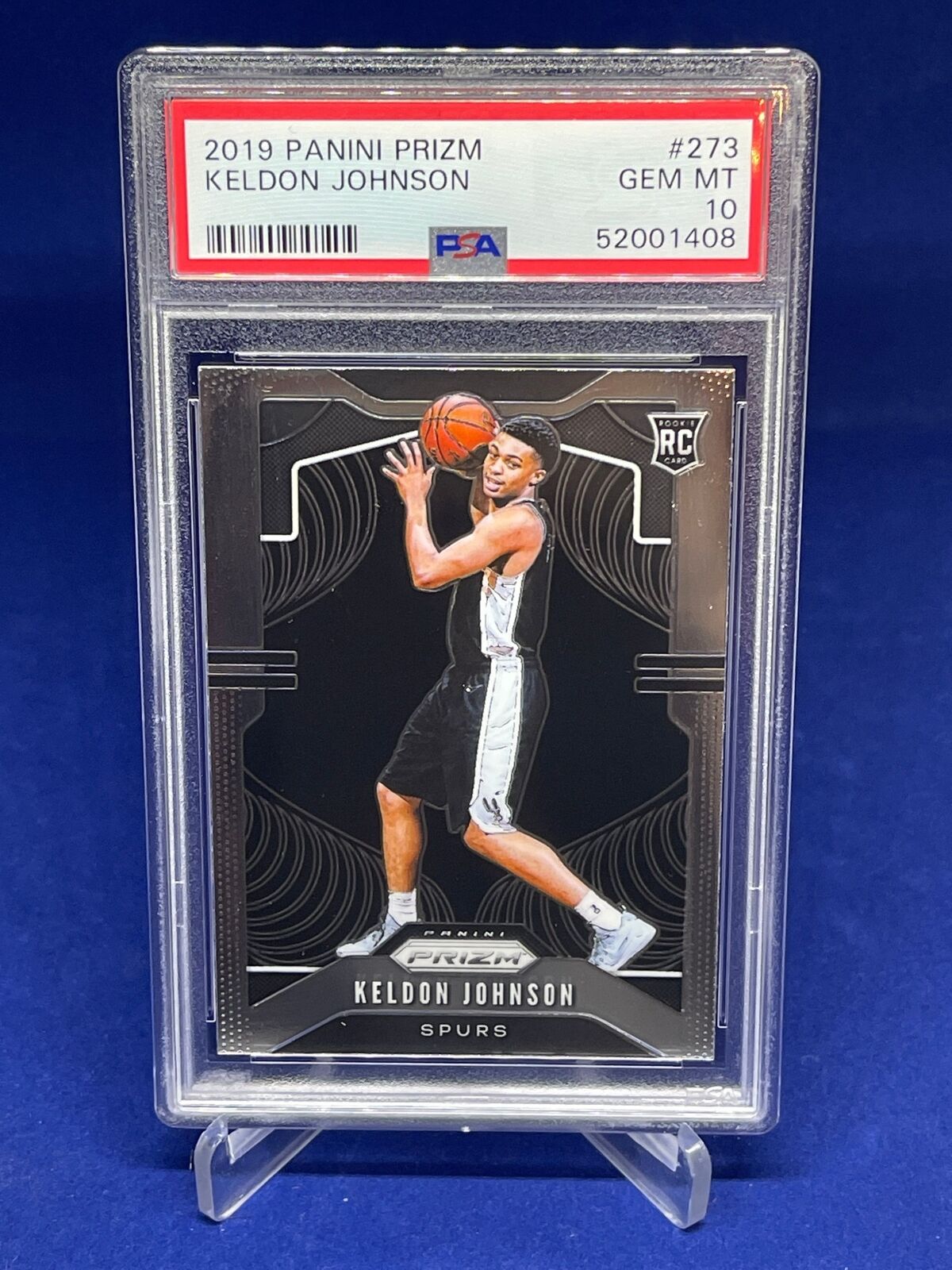 KELDON JOHNSON 2019-20 PANINI PRIZM ROOKIE RC #273 PSA 10 GEM MINT