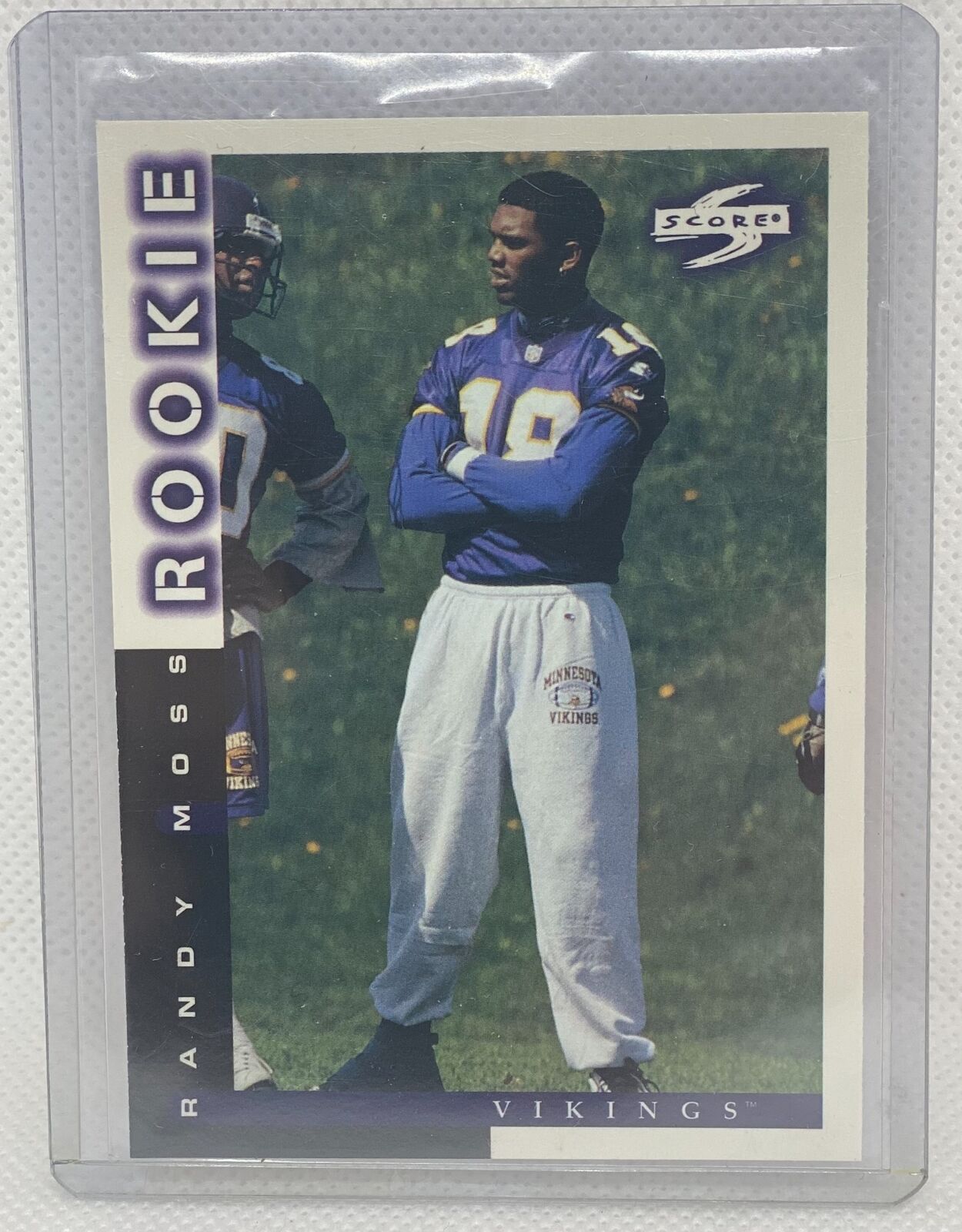 RANDY MOSS 1998 PINNACLE SCORE TRUE ROOKIE RC #235