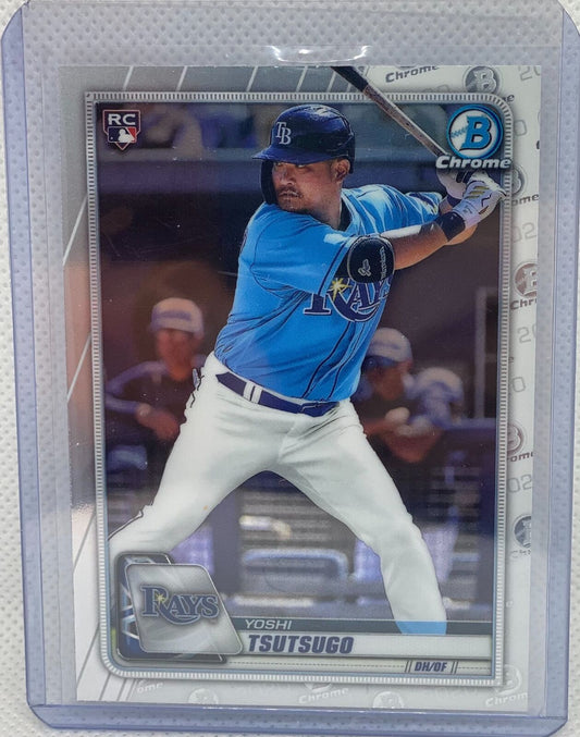 YOSHI TSUTSUGO 2020 BOWMAN CHROME RC #37
