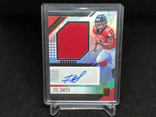 ITO SMITH 2018 PANINI UNPARALLELED JERSEY AUTO RC