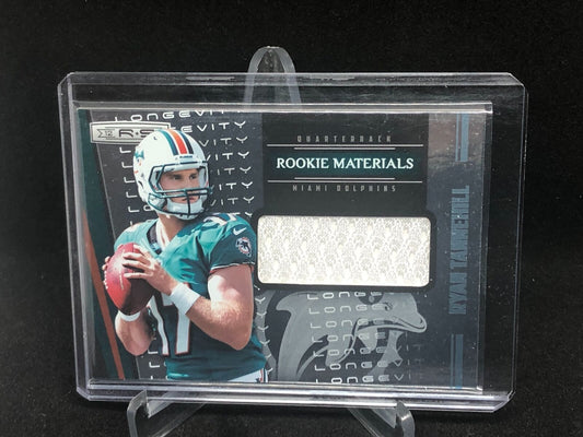 RYAN TANNEHILL 2012 ROOKIE & STARS LONGEVITY MATERIALS JERSEYS RC #D 195/249