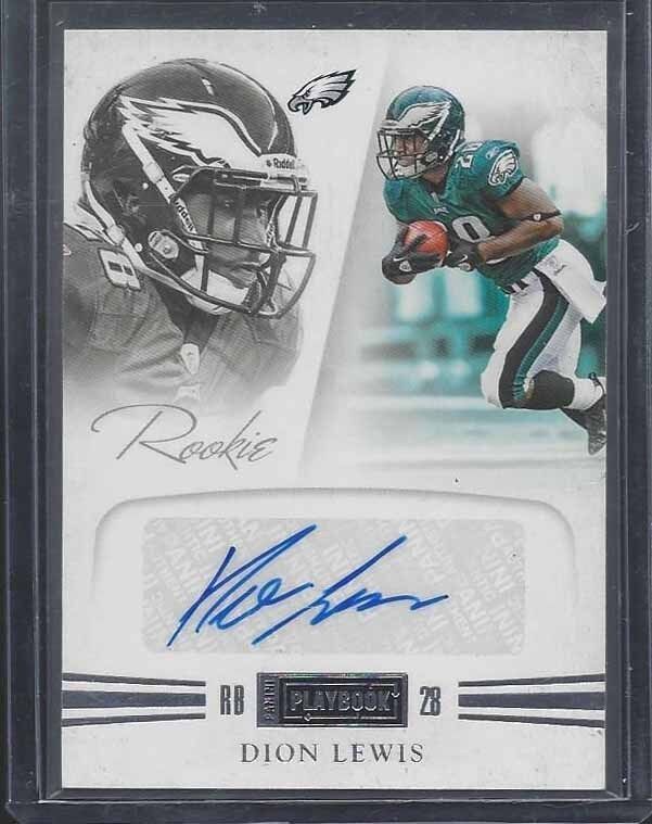 DION LEWIS 2011 PANINI PLAYBOOK ROOKIE AUTO RC #D 120/299