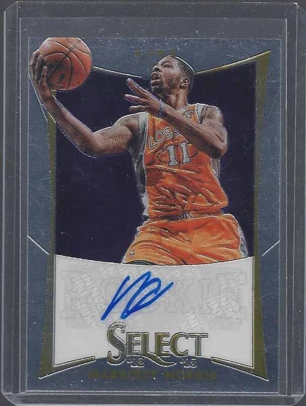 MARKIEFF MORRIS 2012-13 PANINI SELECT ROOKIE AUTO RC #D 158/299