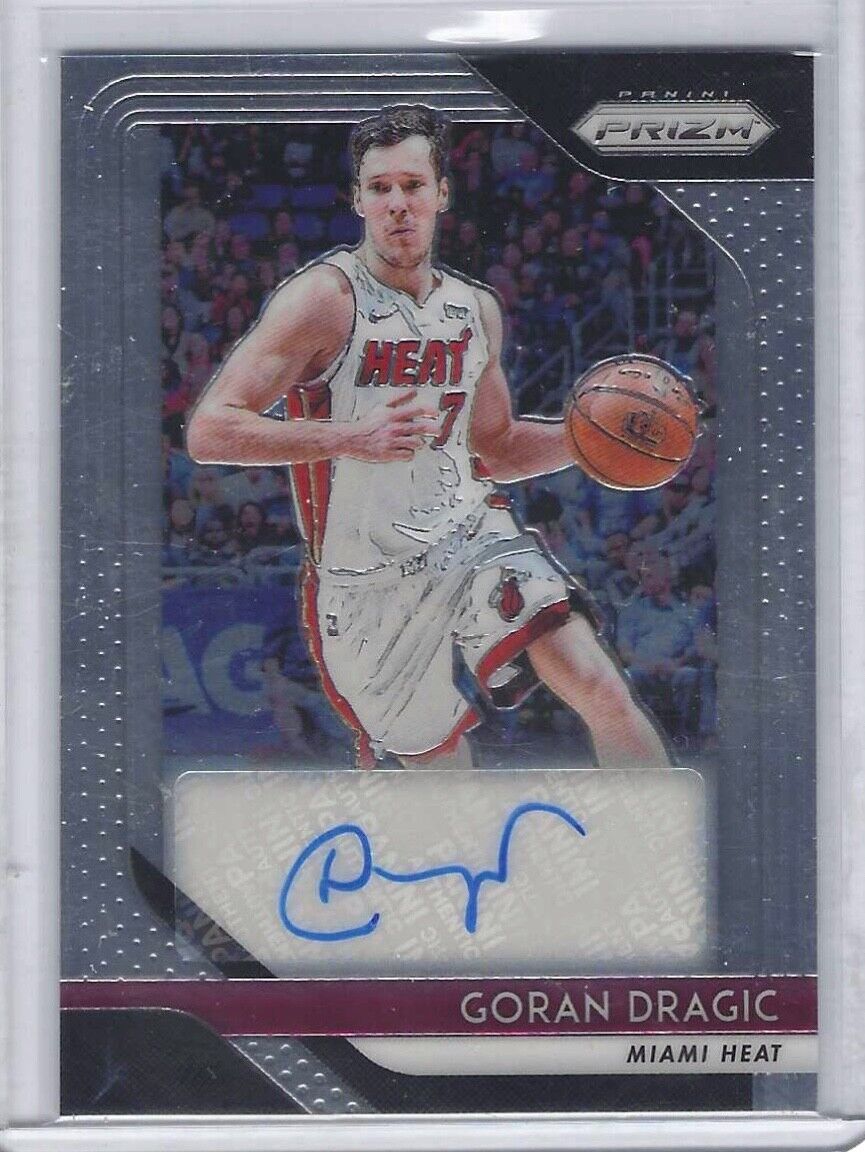 GORAN DRAGIC 2018-19 PANINI PRIZM AUTO #S-GDR