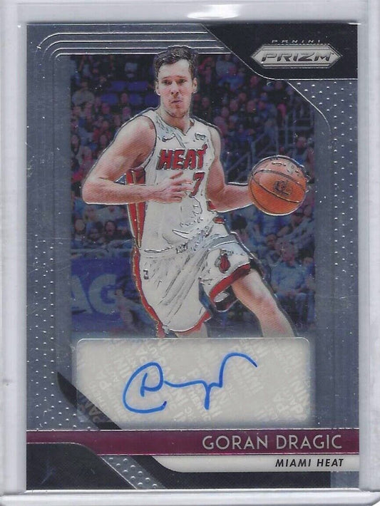 GORAN DRAGIC 2018-19 PANINI PRIZM AUTO #S-GDR