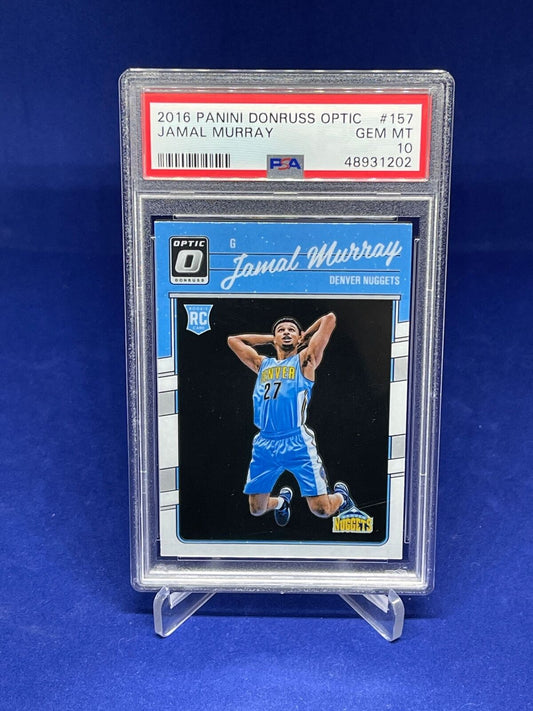 JAMAL MURRAY 2016-17 PANINI DONRUSS OPTIC ROOKIE RC #157 PSA 10 GEM MINT