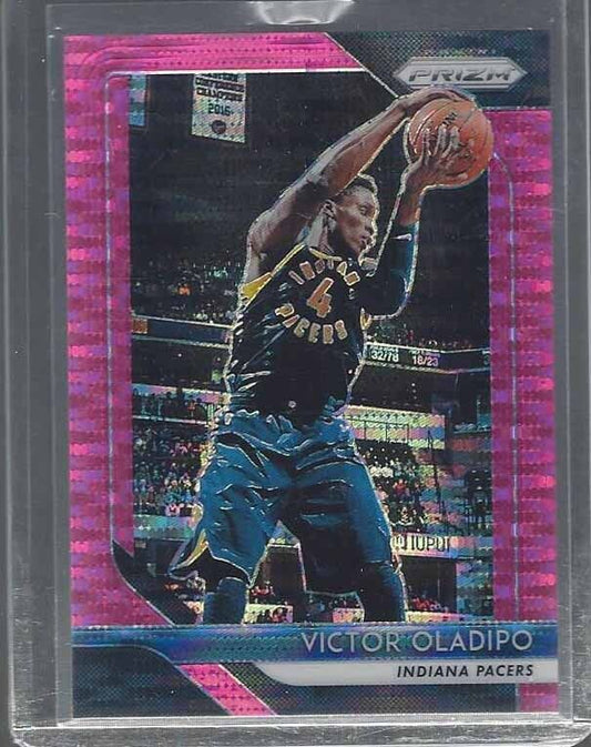 VICTOR OLADIPO 2018-19 PANINI PRIZM PINK PULSAR PRIZMS #D 10/42