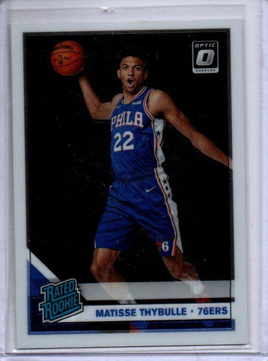 MATISSE THYBULLE 2019-20 PANINI DONRUSS OPTIC TRUE ROOKIE RC #192