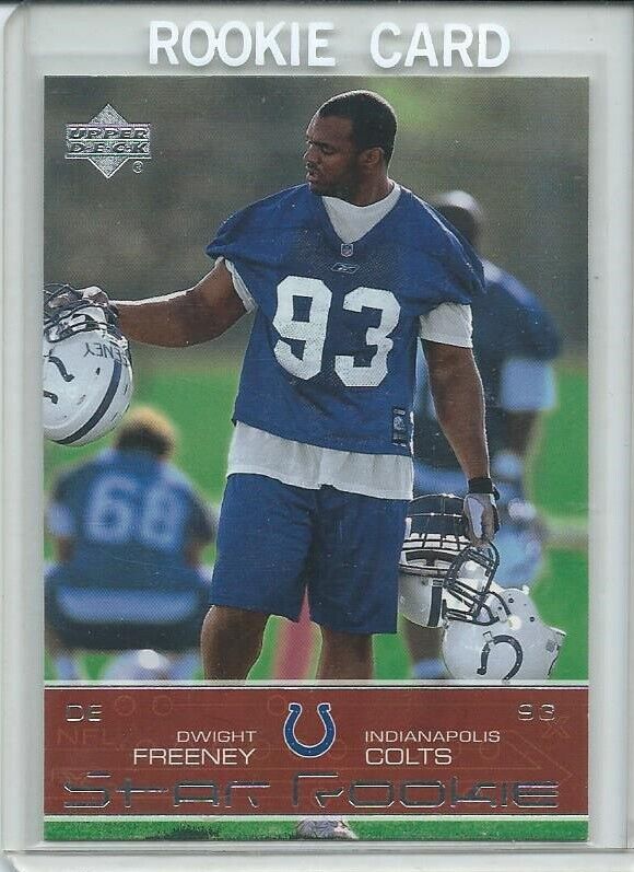 DWIGHT FREENEY 2002 UPPER DECK STAR ROOKIE TRUE ROOKIE RC #258