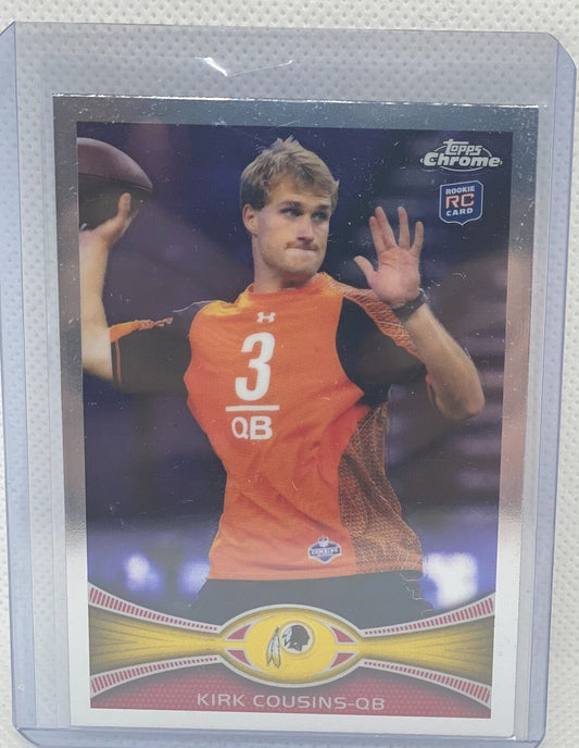 KIRK COUSINS 2012 TOPPS CHROME TRUE ROOKIE RC #146