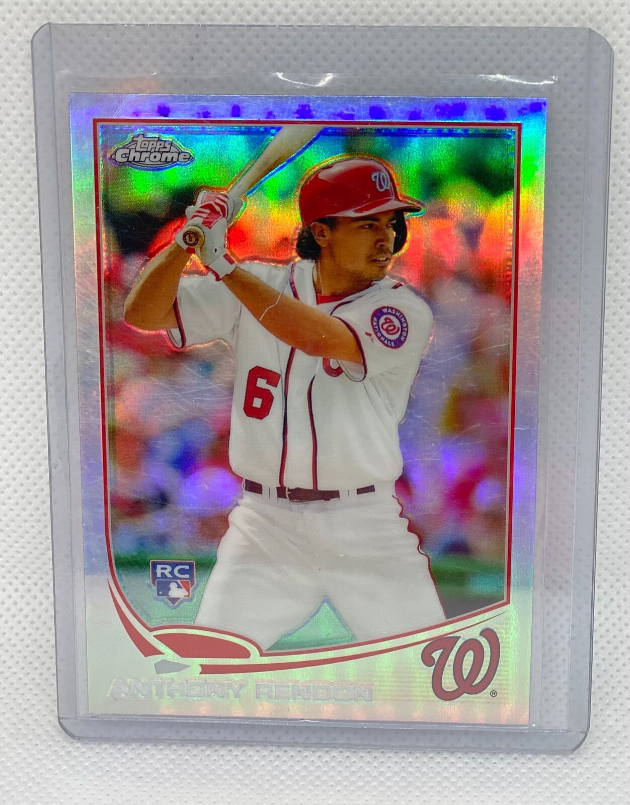 ANTHONY RENDON 2013 TOPPS CHROME SILVER REFRACTOR RC #128