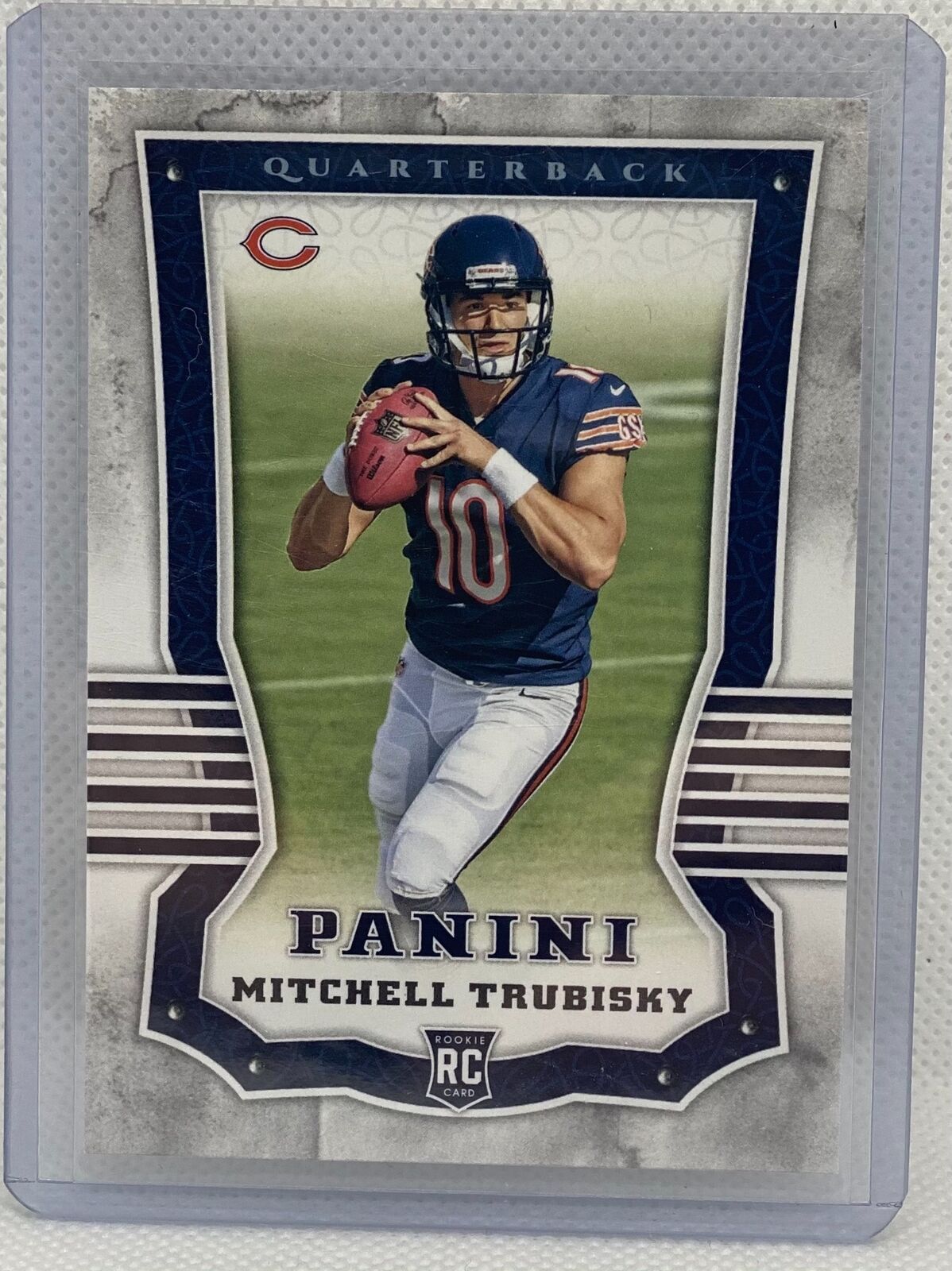 MITCHELL TRUBISKY 2017 PANINI TRUE ROOKIE RC #101