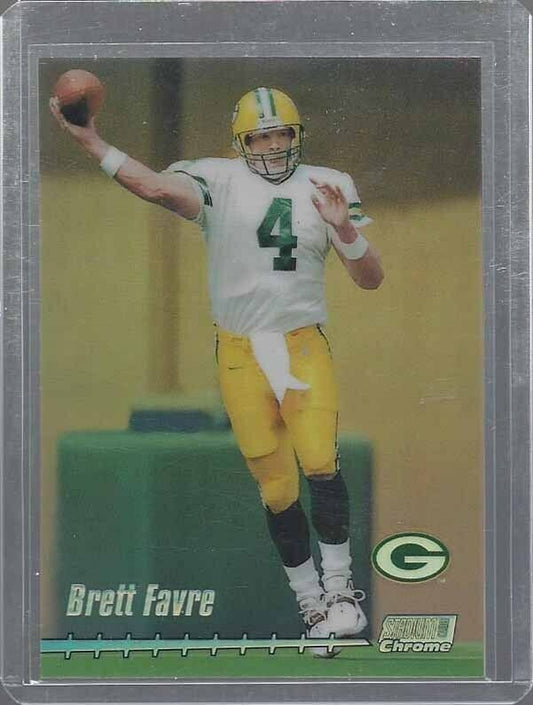 BRETT FAVRE 1999 TOPPS STADIUM CLUB CHROME REFRACTOR #62