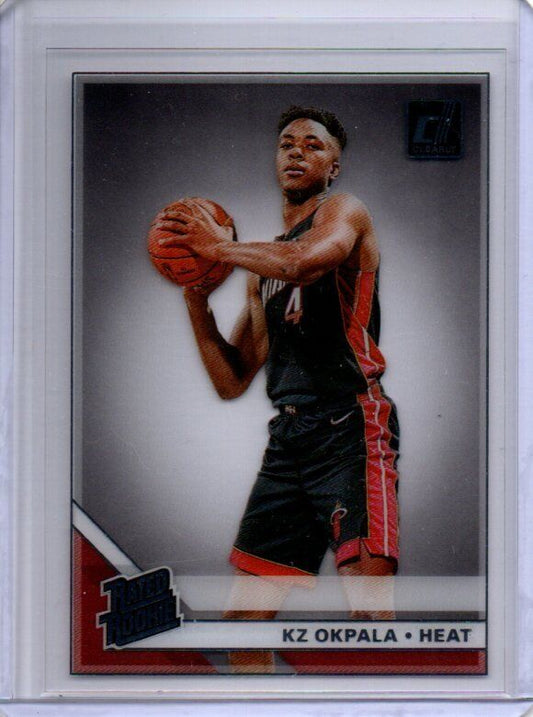 KZ OKPALA 2019-20 PANINI CLEARLY DONRUSS TRUE ROOKIE RC #80