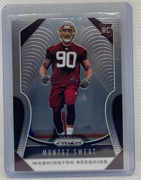 MONTEZ SWEAT 2019 PANINI PRIZM TRUE ROOKIE RC #391