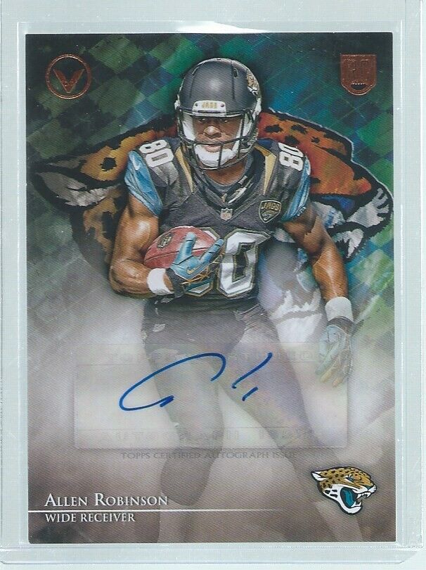 ALLEN ROBINSON 2014 TOPPS VALOR AUTO RC