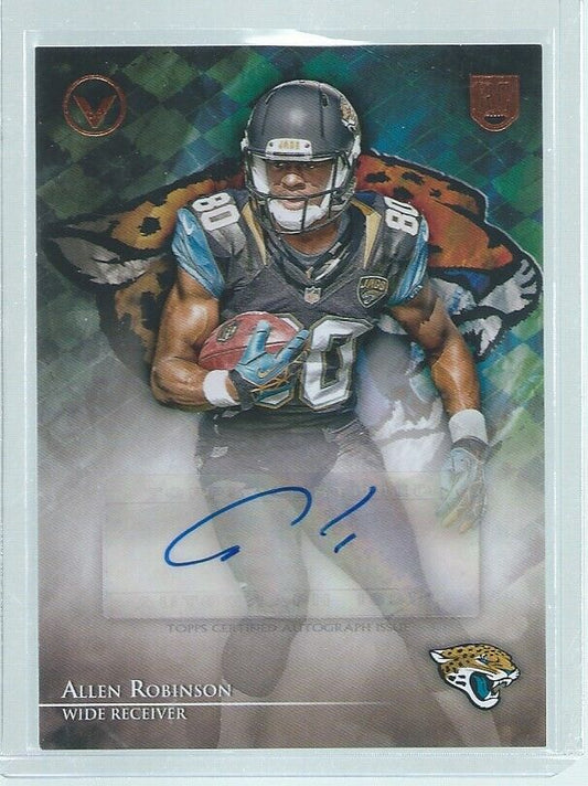 ALLEN ROBINSON 2014 TOPPS VALOR AUTO RC