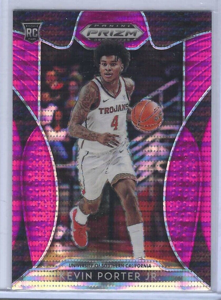 KEVIN PORTER JR 2019-20 PANINI PRIZM DRAFT PICKS PINK PULSAR ROOKIE RC #30