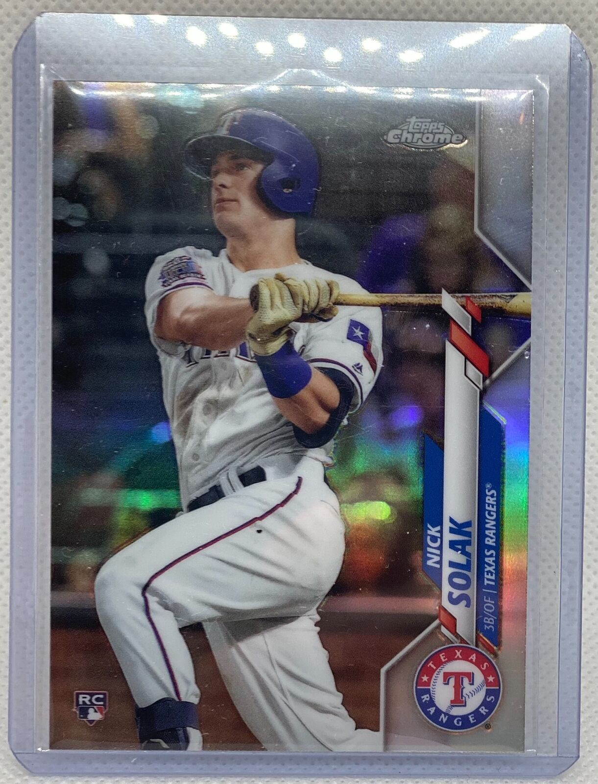 NICK SOLAK 2020 TOPPS CHROME REFRACTOR ROOKIE RC #33
