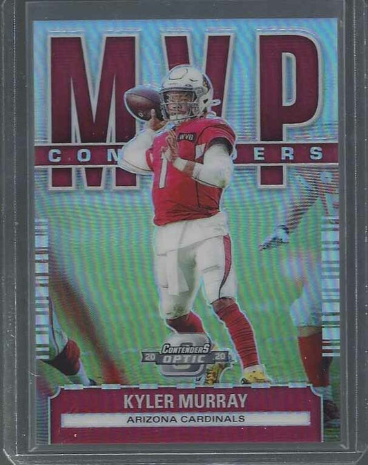 KYLER MURRAY 2020 PANINI CONTENDERS OPTIC MVPS SILVER HOLO PRIZM #6