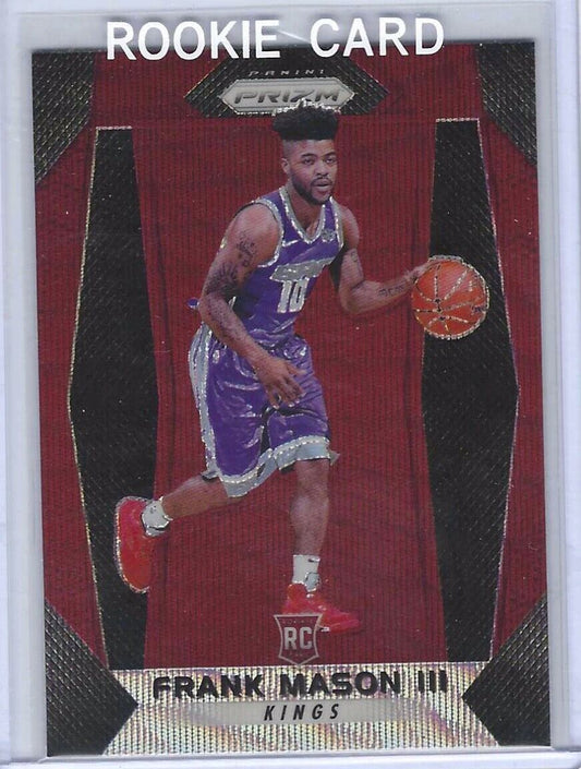 FRANK MASON III 2017-18 PANINI PRIZM RED RUBY WAVE ROOKIE RC #26
