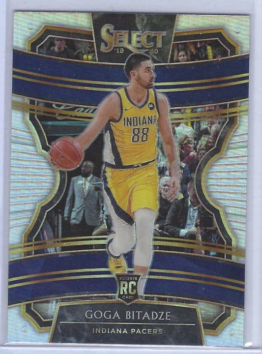 GOGA BITADZE 2019-20 PANINI SELECT SILVER PRIZM CONCOURSE LEVEL ROOKIE RC #32