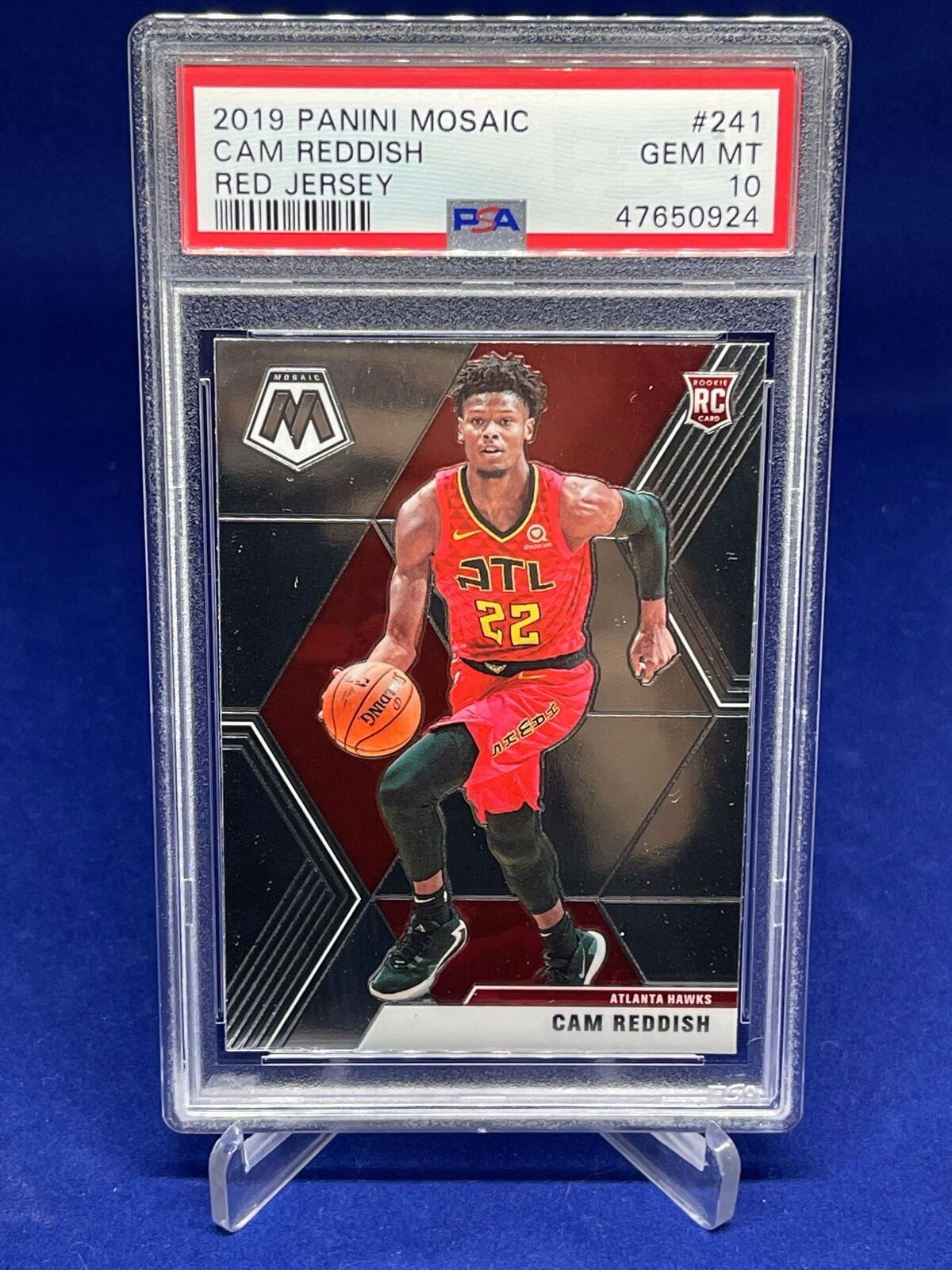 CAM REDDISH 2019-20 PANINI MOSAIC ROOKIE RC #241 PSA 10 GEM MINT