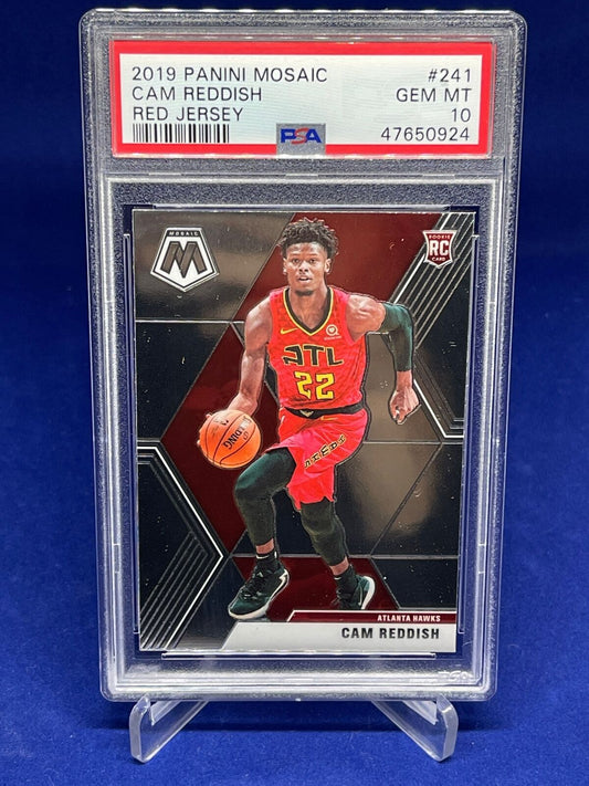 CAM REDDISH 2019-20 PANINI MOSAIC ROOKIE RC #241 PSA 10 GEM MINT