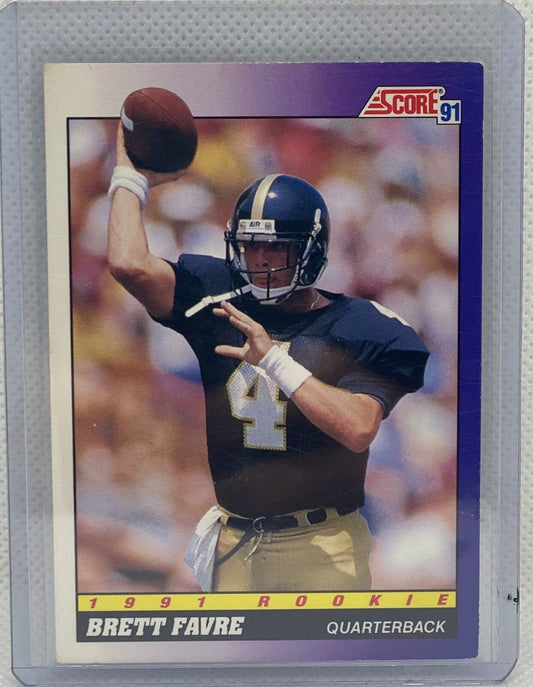 BRETT FAVRE 1991 ROOKIE SCORE TRUE ROOKIE RC #611