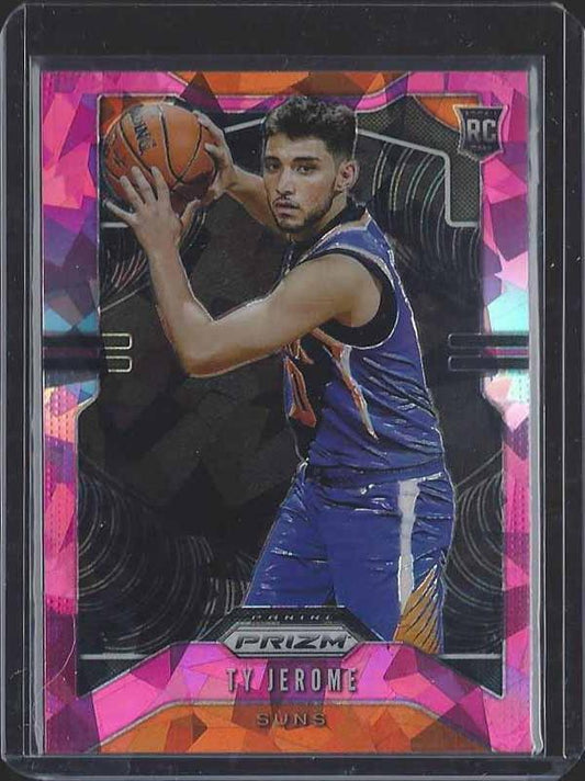 TY JEROME 2019-20 PANINI PRIZM PINK ICE ROOKIE PRIZMS SSP RC #268