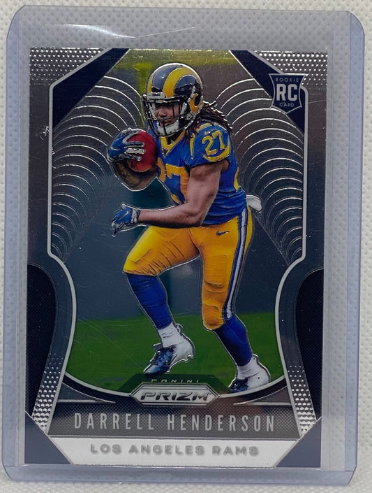 DARRELL HENDERSON 2019 PANINI PRIZM TRUE ROOKIE RC #330