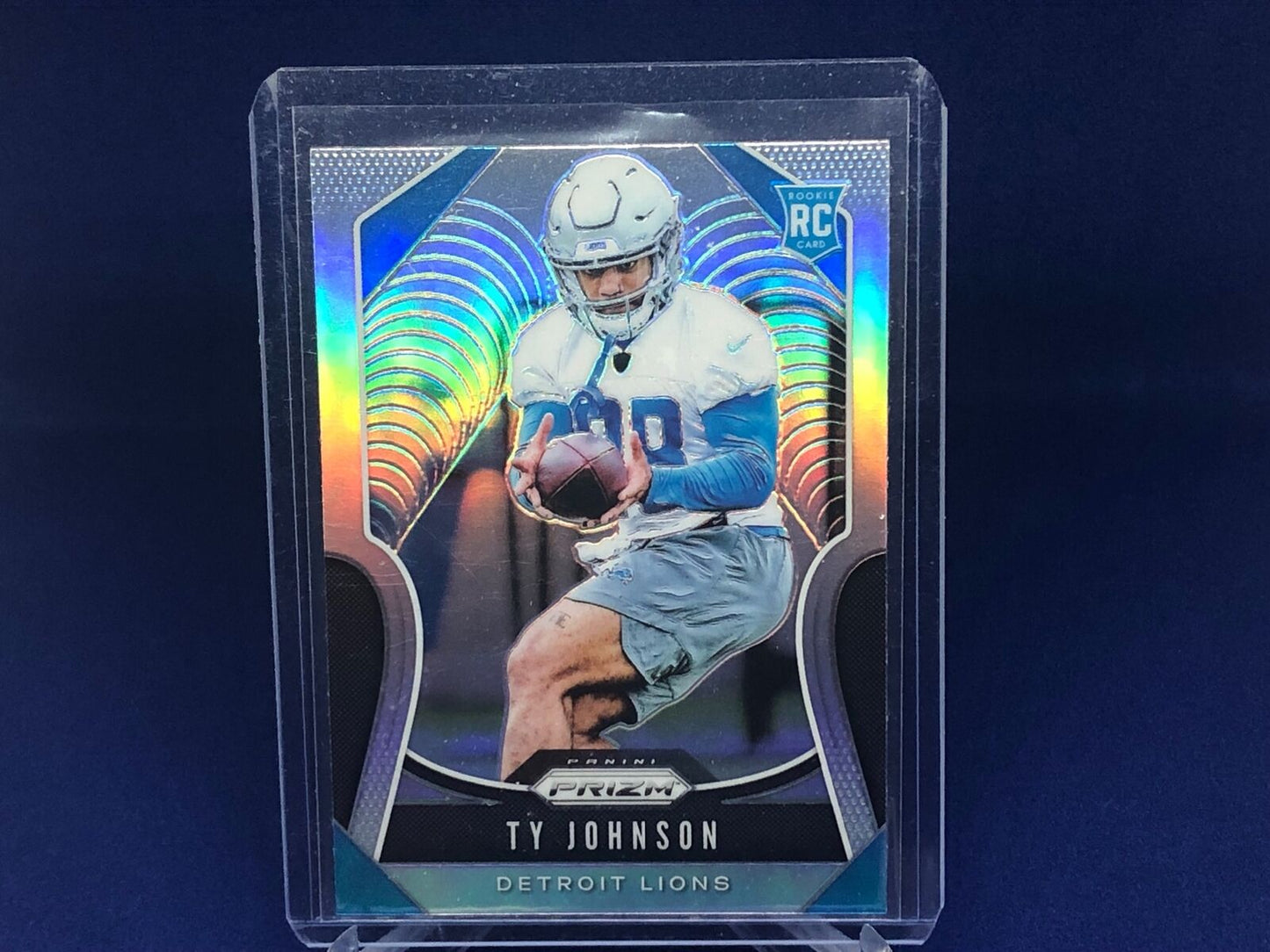 TY JOHNSON 2019 PANINI PRIZM SILVER PRIZM RC ROOKIE SP # 399