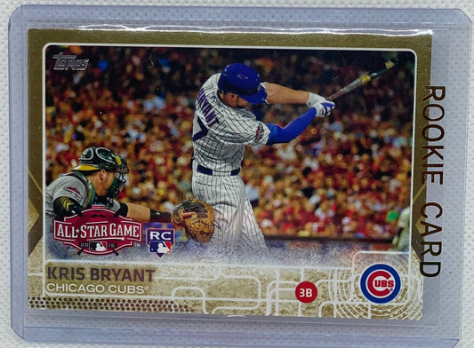 KRIS BRYANT 2015 TOPPS ALL STAR GAME GOLD RC #US242