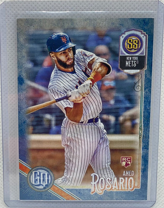 AMED ROSARIO 2018 TOPPS GYPSY QUEEN INDIGO RC #D 024/250