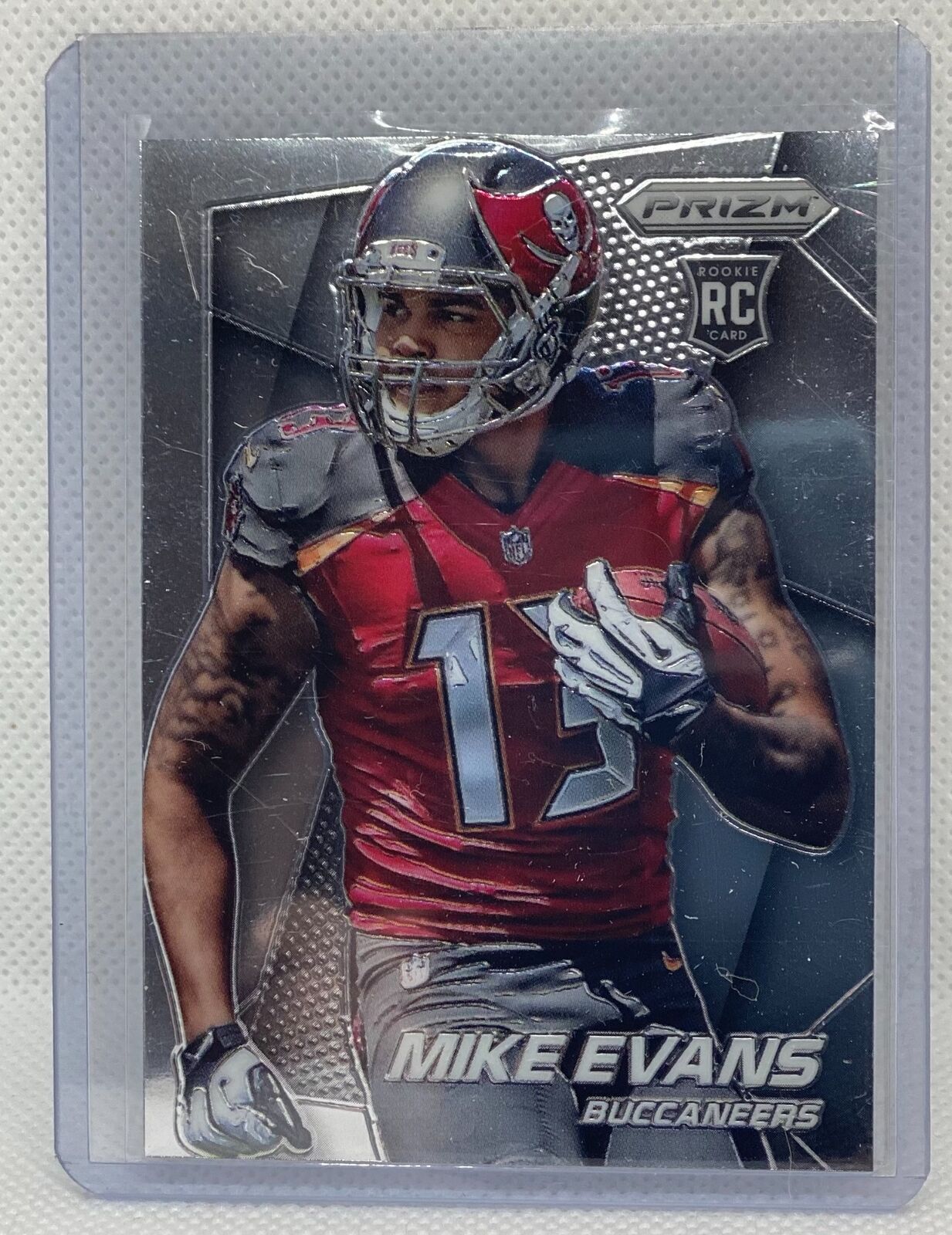 MIKE EVANS 2014 PANINI PRIZM TRUE ROOKIE RC #216