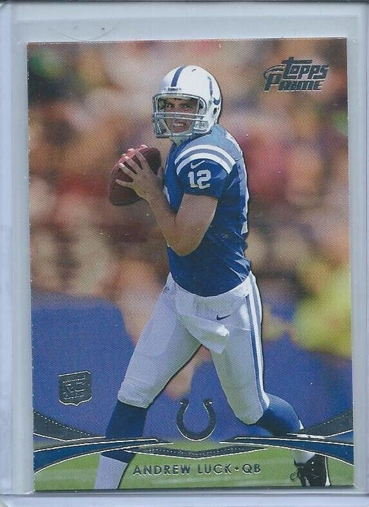 ANDREW LUCK 2012 TOPPS PRIME TRUE ROOKIE RC #1