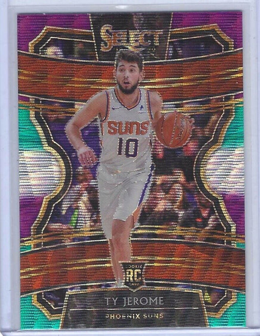 TY JEROME 2019-20 PANINI SELECT TRI COLOR PRIZM CONCOURSE LEVEL RC #53